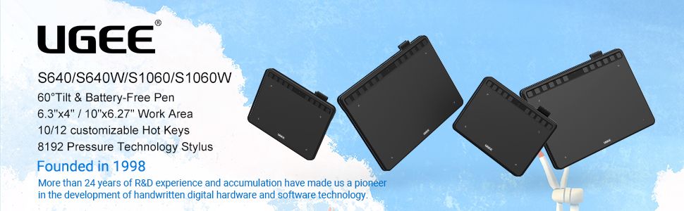 ugee 6.5 Drawing Tablet S640 - Oshi.pk - Buy & Sell Online