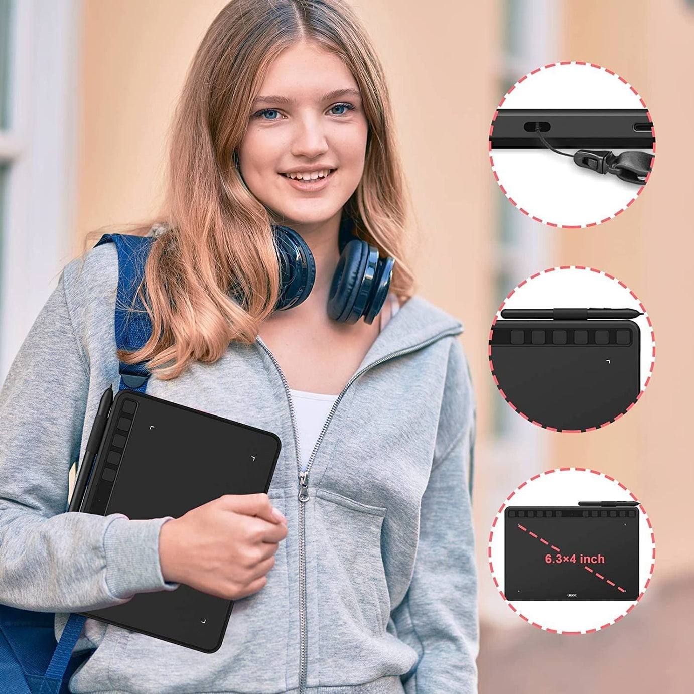 ugee 6.5 Drawing Tablet S640 - Oshi.pk - Buy & Sell Online