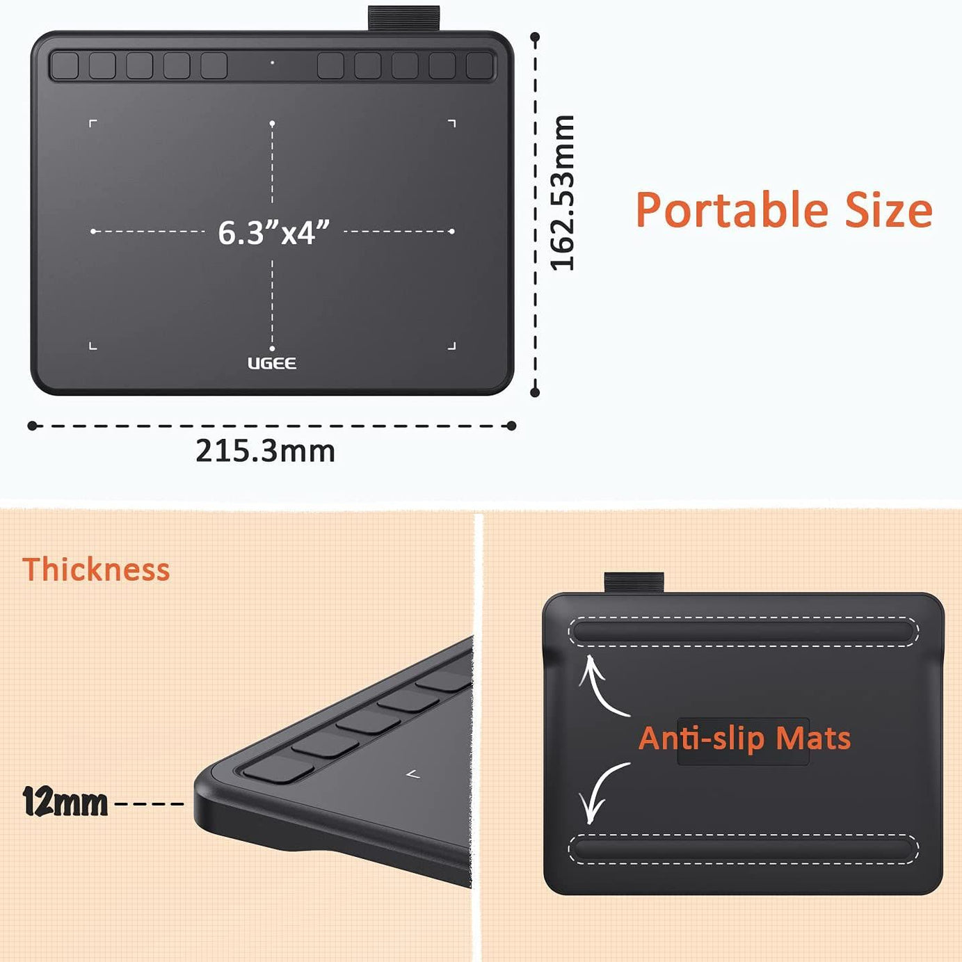 ugee 6.5 Drawing Tablet S640 - Oshi.pk - Buy & Sell Online