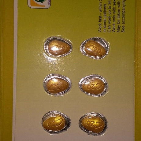 Lilly Cialis 20mg 6 Timing Delay Tablets Card GOLD Made in UK - Oshi.pk - Buy & Sell Online