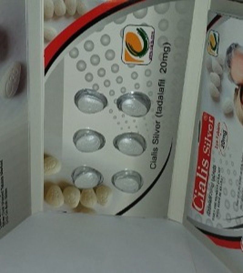Cialis 20mg Silver 6 Timing Delay Tablets Card Silver Made In UK - Oshi.pk - Buy & Sell Online