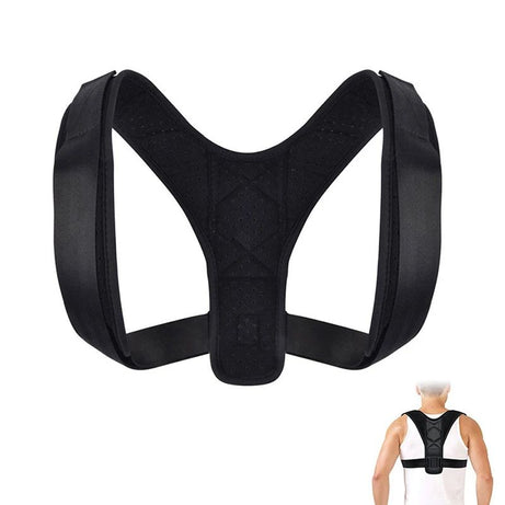 Unisex Adjustable Back Brace Support Invisible Shoulder Posture Corrector Spine Neck Health Correction Belt - Oshi.pk - Buy & Sell Online