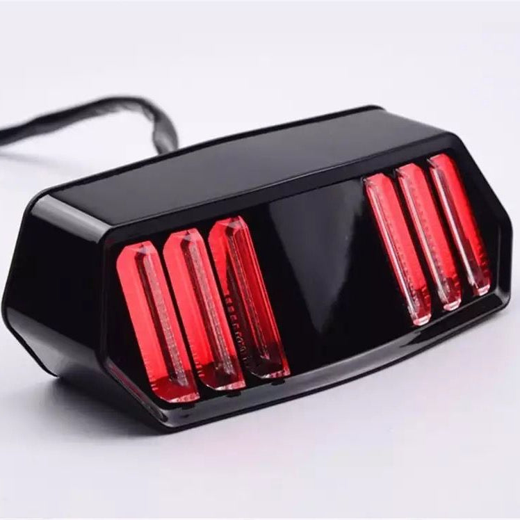 Universal Bike Back Light With Indicator Option & Brake For All bike - Oshi.pk - Buy & Sell Online