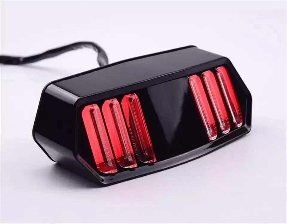 Universal Bike Back Light With Indicator Option & Brake For All bike - Oshi.pk - Buy & Sell Online