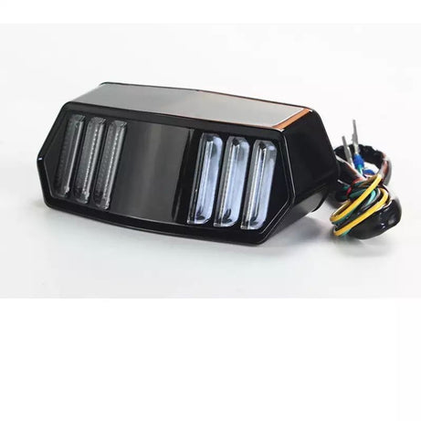 Universal Bike Back Light With Indicator Option & Brake For All bike - Oshi.pk - Buy & Sell Online