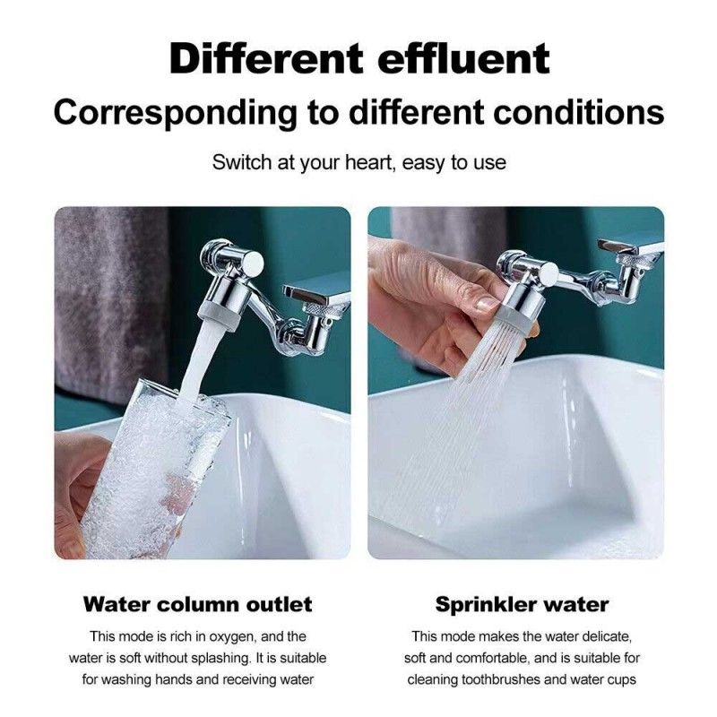 Universal Splash Filter Faucet Rotating - Oshi.pk - Buy & Sell Online