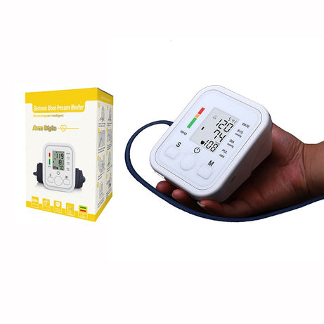 upper arm Automatic Blood Pressure Monitor BP Sphygmomanometer Pressure Meter Tonometer for measuring Arterial Pressure - Oshi.pk - Buy & Sell Online