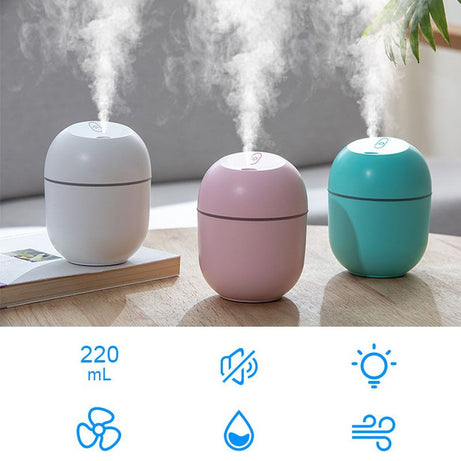 USB Air Aromatherapy Humidifiers Diffusers Essenti Oil Ultrasonic Humificador Mist Maker Home Car Freshener Desk Cool Fogger - Oshi.pk - Buy & Sell Online