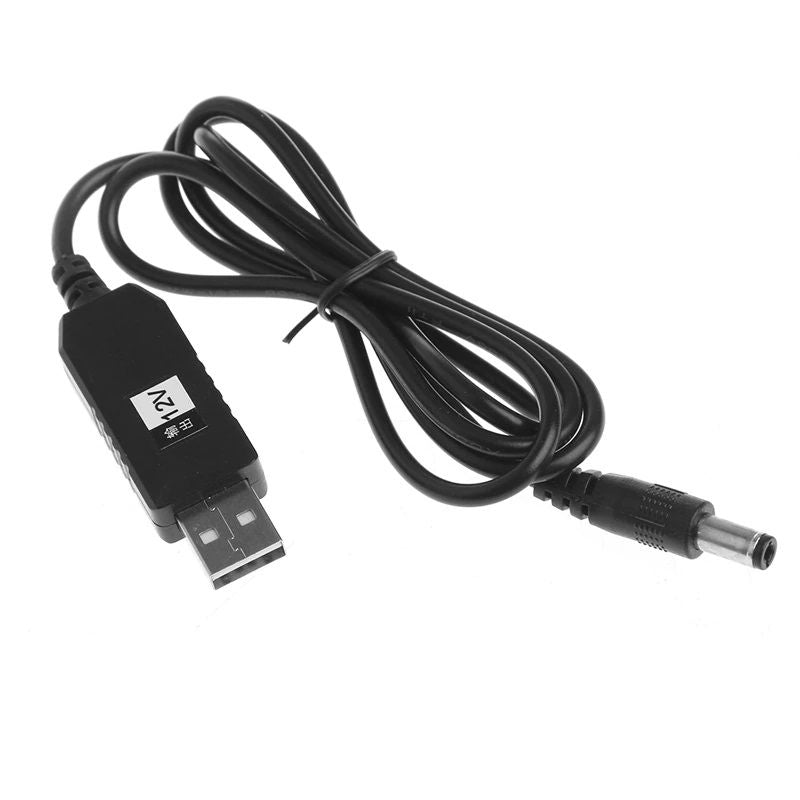 USB DC 5V TO 12V Voltage Booster Jack PTCL Router Power Cable - Oshi.pk - Buy & Sell Online