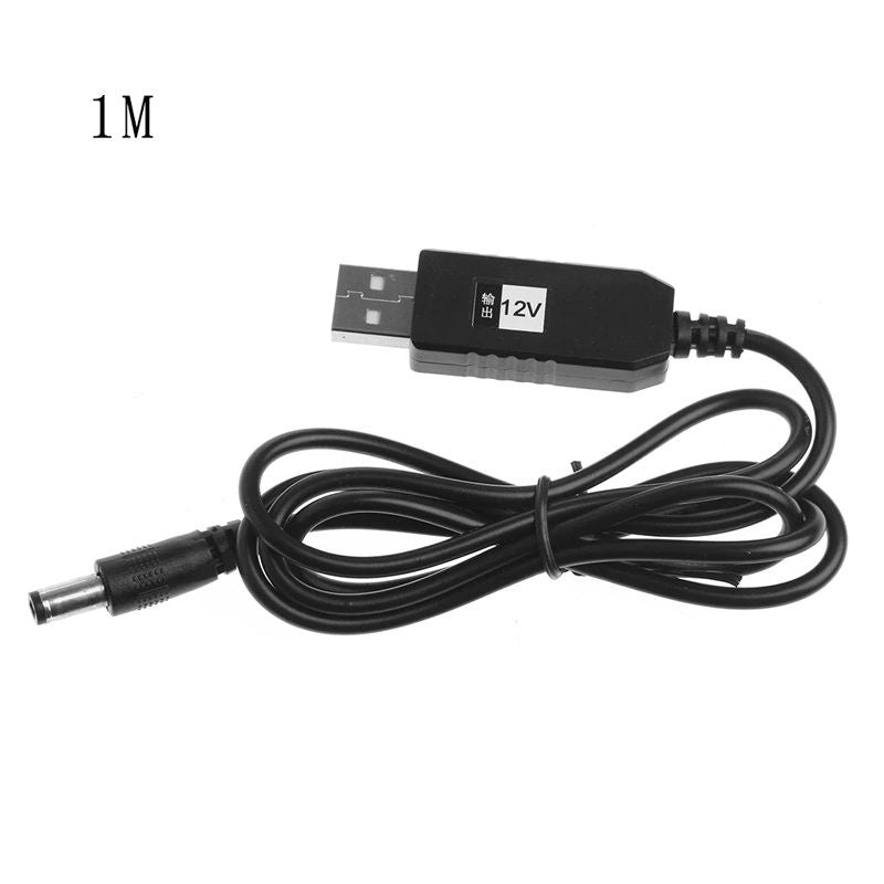 USB DC 5V TO 12V Voltage Booster Jack PTCL Router Power Cable - Oshi.pk - Buy & Sell Online