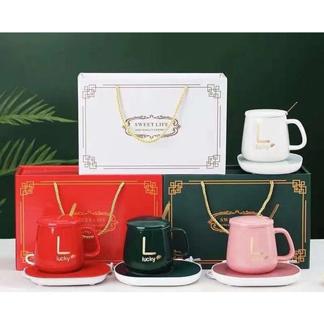 Usb Electric Heating Tea Cup Mug Pad Warmer Heating Pad USB Heating Coaster Hot Plate for Home Office Milk Tea Auto Sensor off Gift Electric Kettle Ho - Oshi.pk - Buy & Sell Online