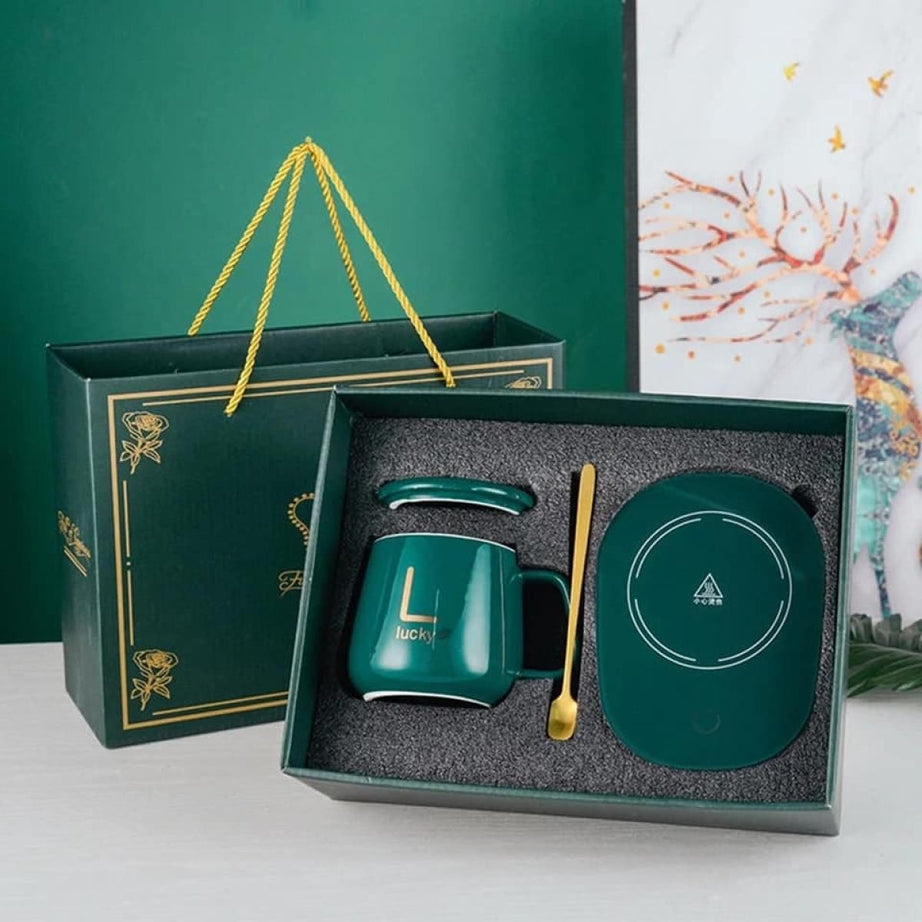 Usb Electric Heating Tea Cup Mug Pad Warmer Heating Pad USB Heating Coaster Hot Plate for Home Office Milk Tea Auto Sensor off Gift Electric Kettle Ho - Oshi.pk - Buy & Sell Online