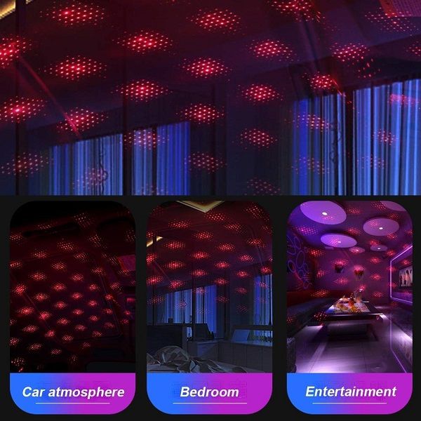USB Roof Star Projector Lights Portable Adjustable Flexible Decorations - Oshi.pk - Buy & Sell Online