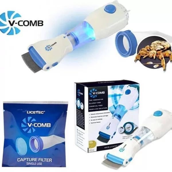 V COMB ELECTRONIC HEAD LICE REMOVAL MACHINE ANTI LICE MACHINE - Oshi.pk - Buy & Sell Online