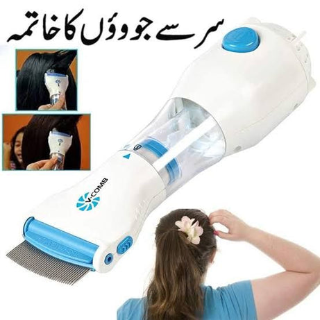 V COMB ELECTRONIC HEAD LICE REMOVAL MACHINE ANTI LICE MACHINE - Oshi.pk - Buy & Sell Online