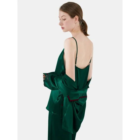 Valerie 3-Piece Silk Pajama and Camisole Set for women - Oshi.pk - Buy & Sell Online