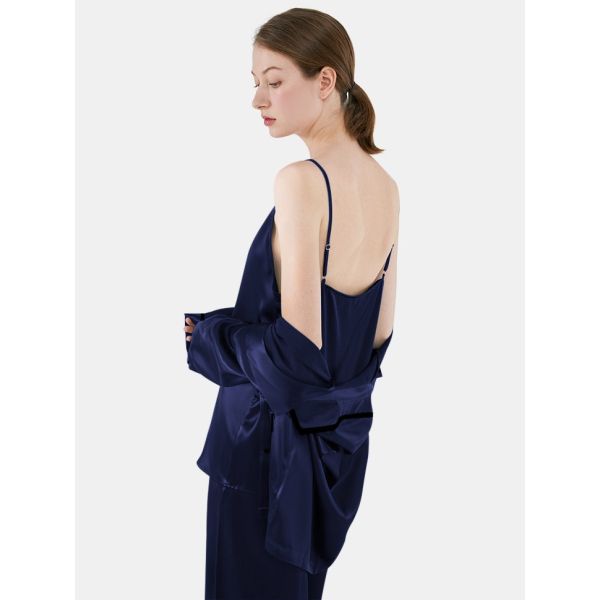 Valerie 3-Piece Silk Pajama and Camisole Set for women - Oshi.pk - Buy & Sell Online