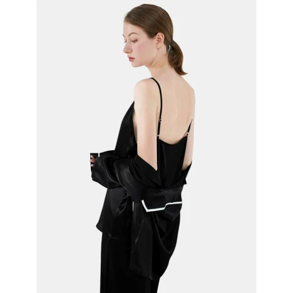 Valerie 3-Piece Silk Pajama and Camisole Set for women - Oshi.pk - Buy & Sell Online