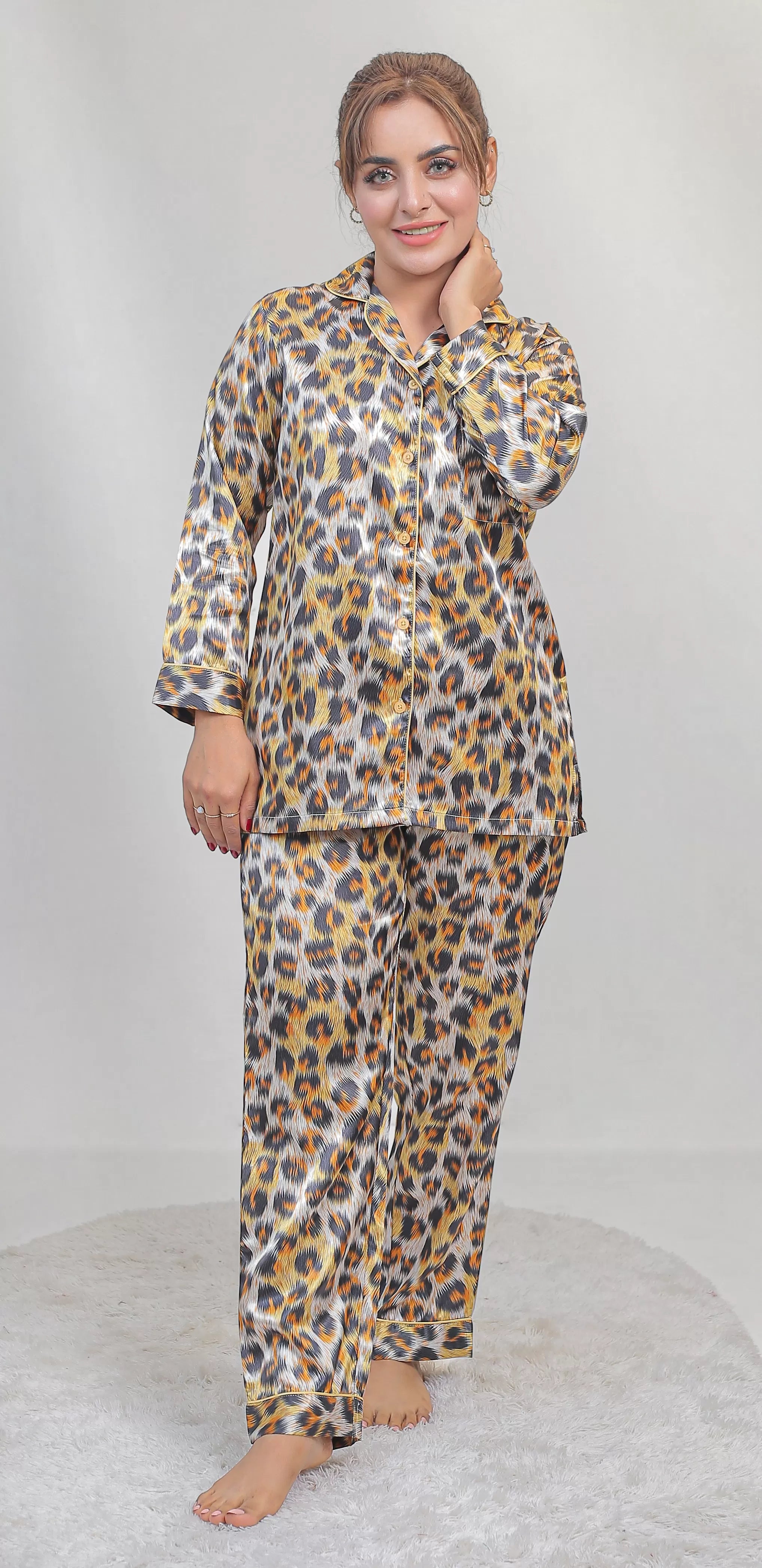 Valerie classic nightwear/sleepwear is designed for ultimate comfort and style. Our classic pajama set is updated in a smooth silky fabric. - Oshi.pk - Buy & Sell Online