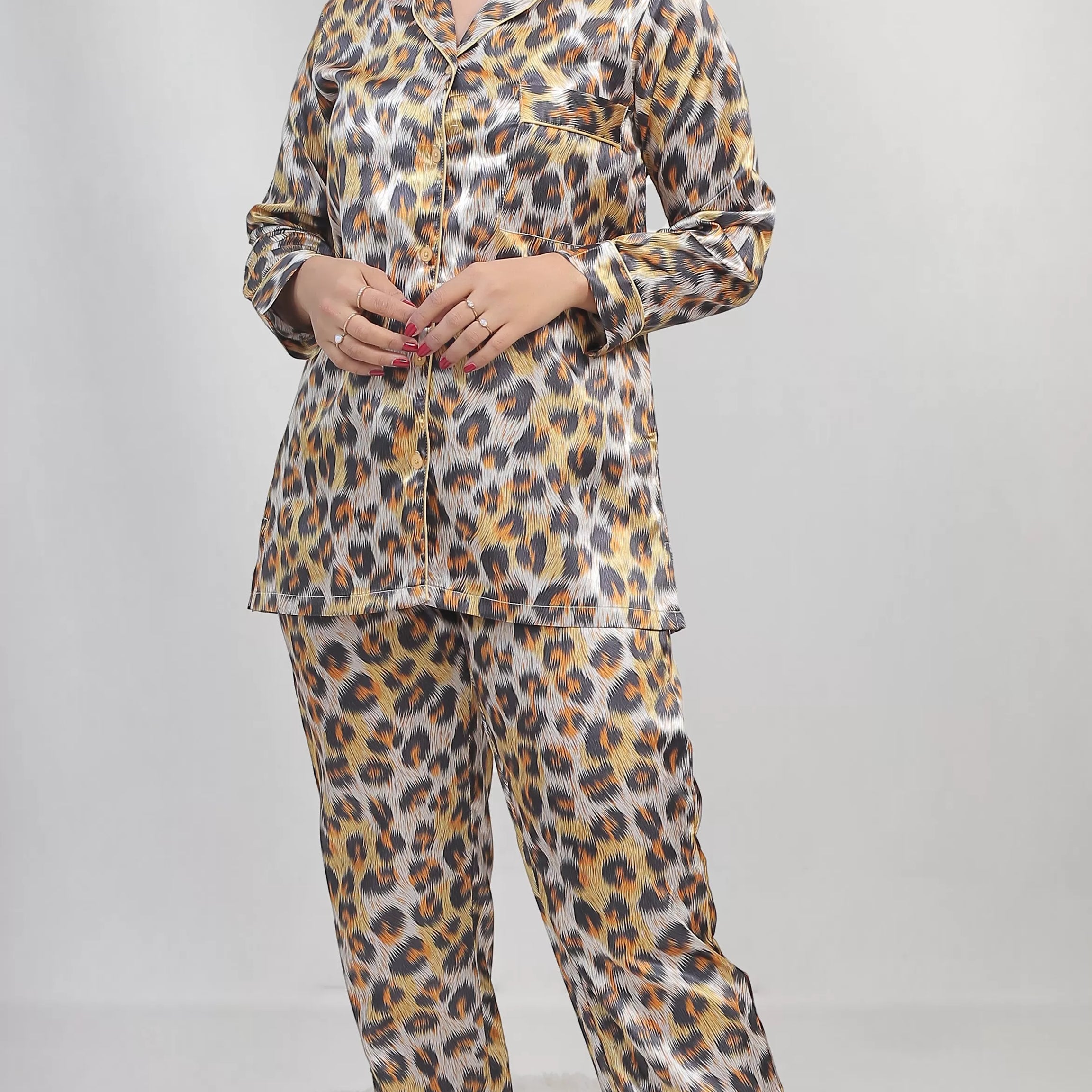 Valerie classic nightwear/sleepwear is designed for ultimate comfort and style. Our classic pajama set is updated in a smooth silky fabric. - Oshi.pk - Buy & Sell Online