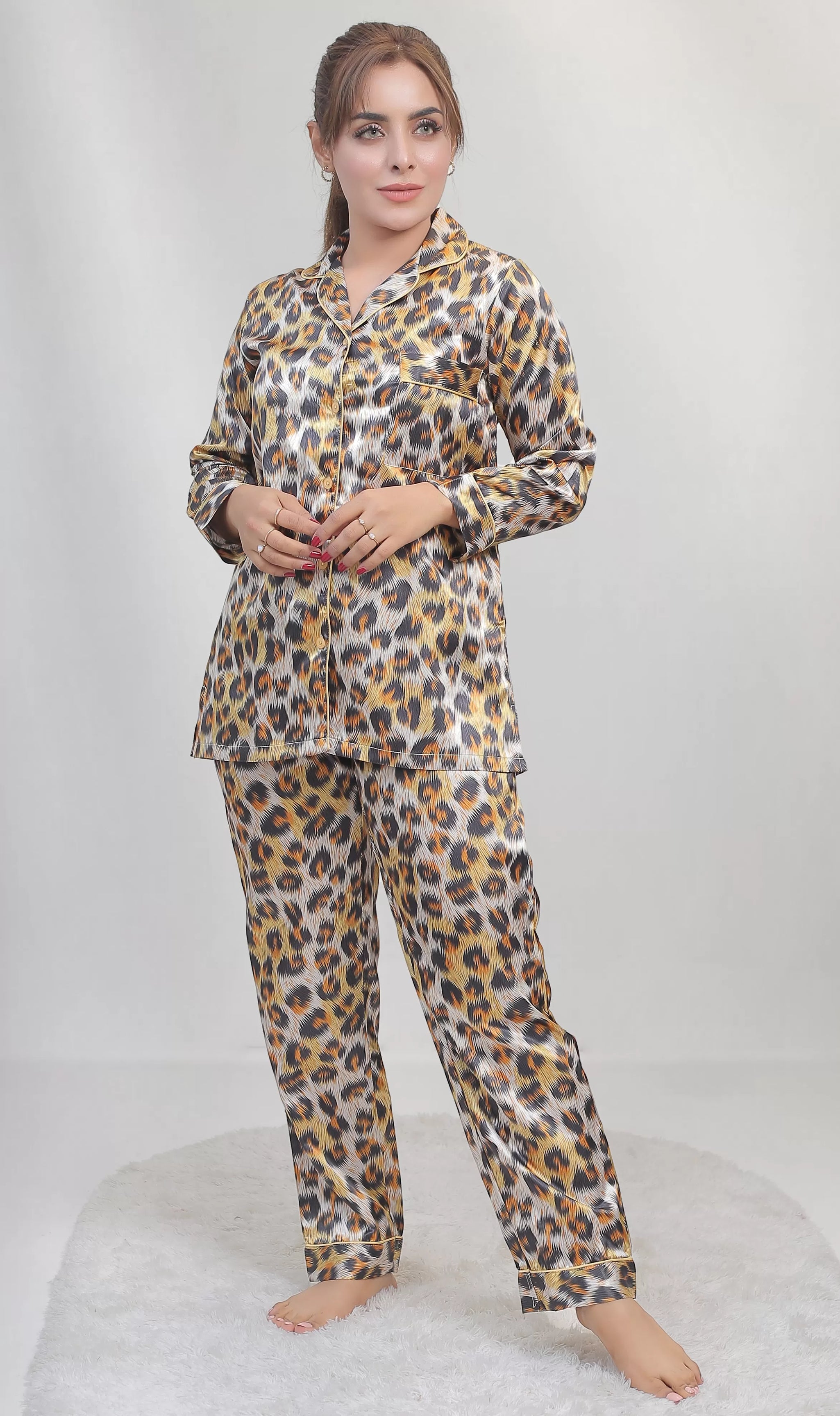 Valerie classic nightwear/sleepwear is designed for ultimate comfort and style. Our classic pajama set is updated in a smooth silky fabric. - Oshi.pk - Buy & Sell Online