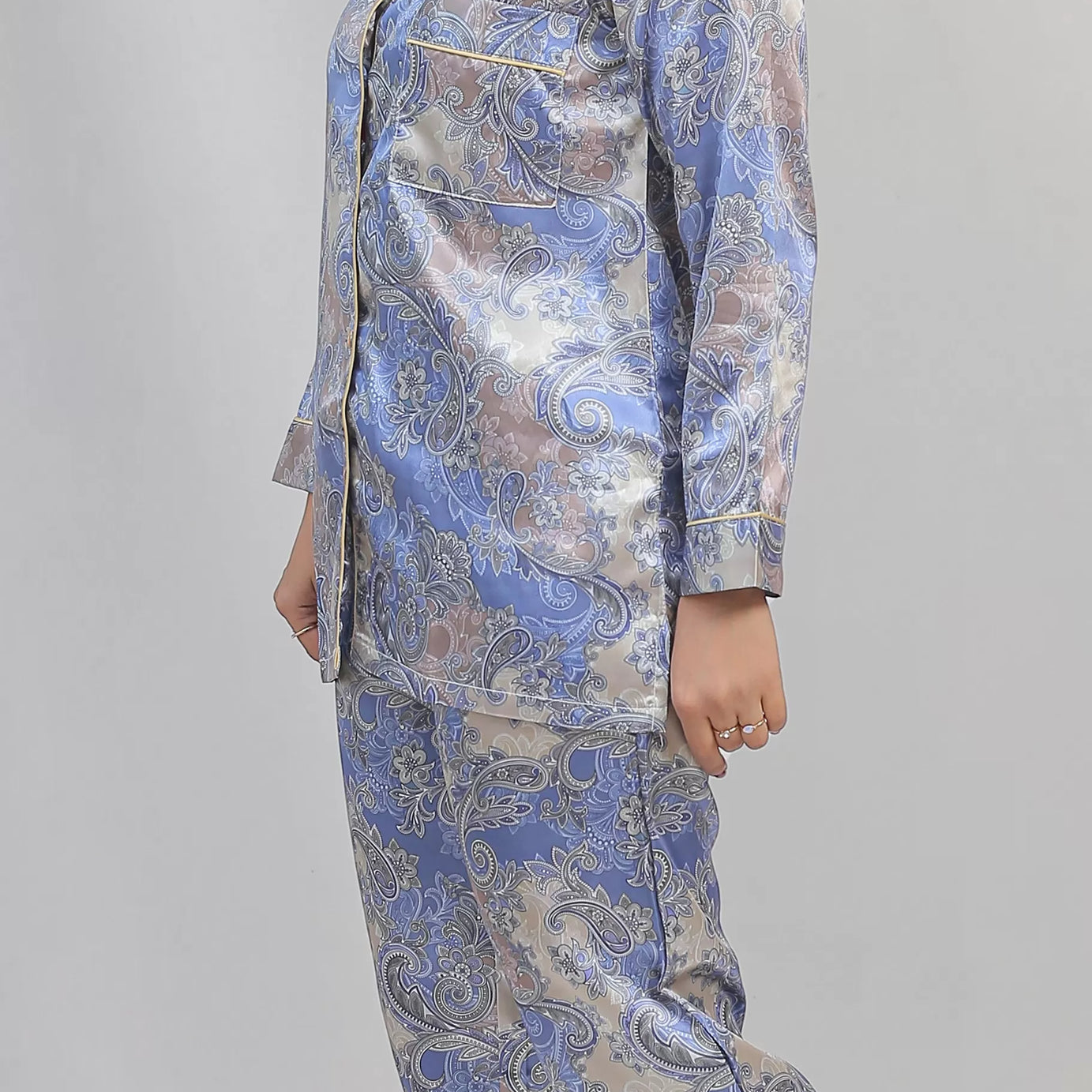 Valerie classic nightwear/sleepwear is designed for ultimate comfort and style. Our classic pajama set is updated in a smooth silky fabric. - Oshi.pk - Buy & Sell Online