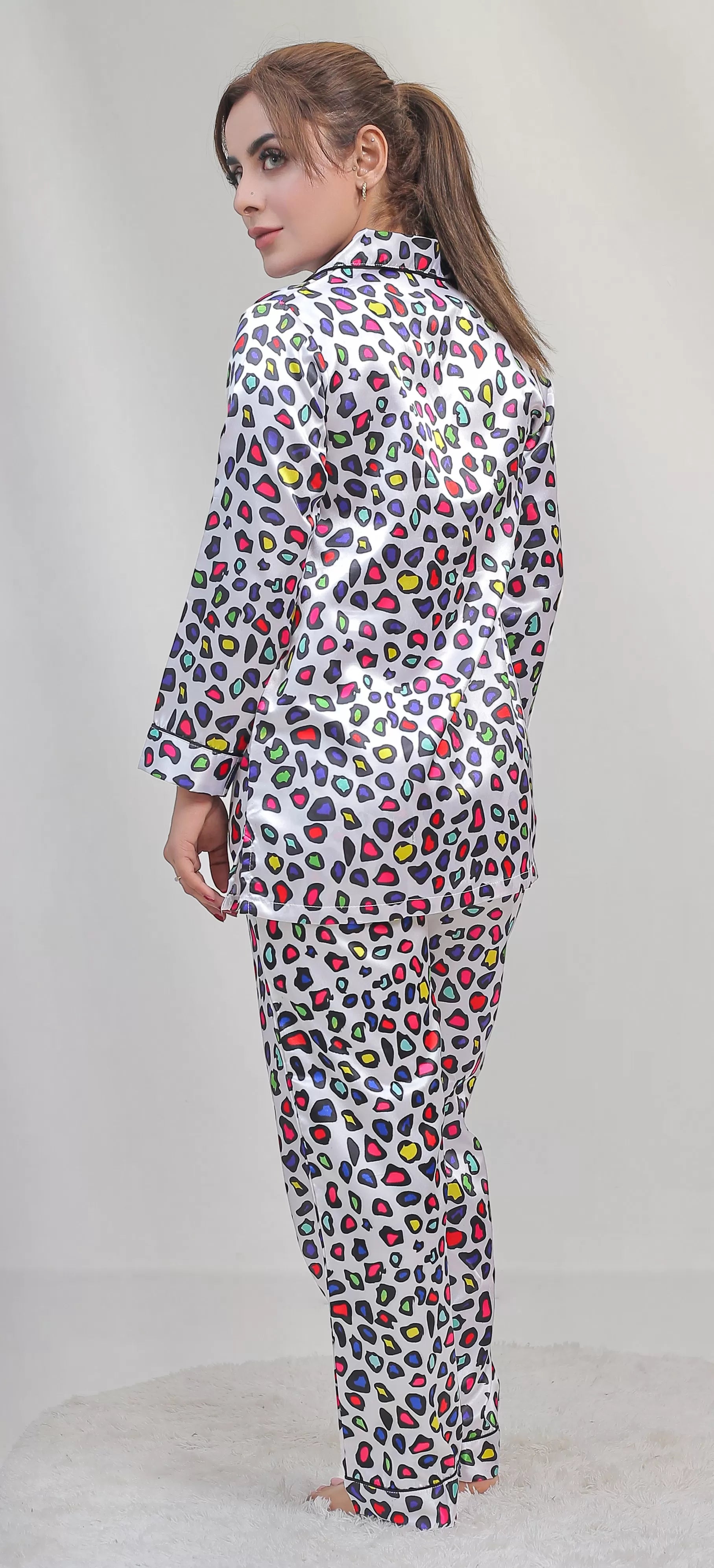 Valerie classic nightwear/sleepwear is designed for ultimate comfort and style. Our classic pajama set is updated in a smooth silky fabric. - Oshi.pk - Buy & Sell Online