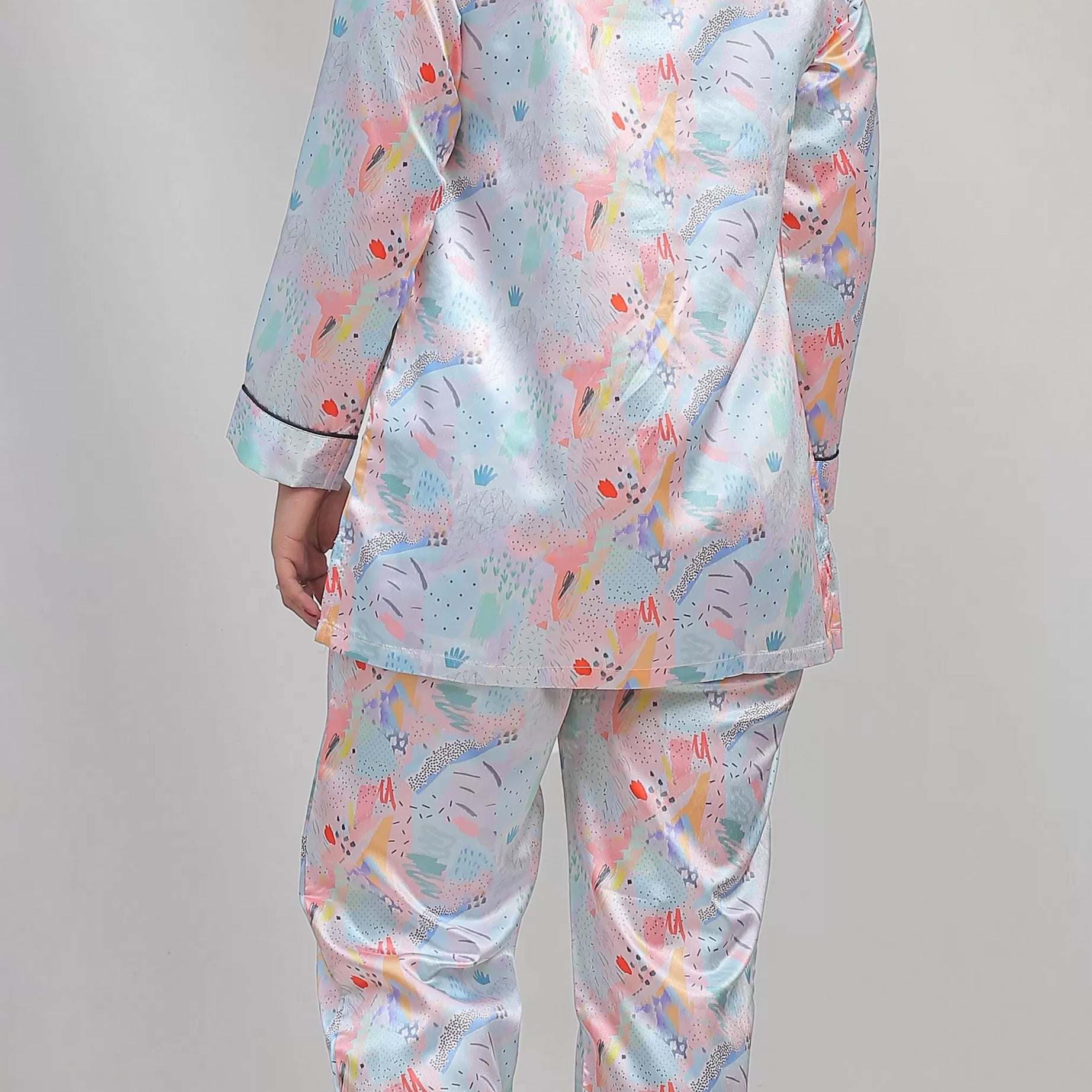 Valerie classic nightwear/sleepwear is designed for ultimate comfort and style. Our classic pajama set is updated in a smooth silky fabric - Oshi.pk - Buy & Sell Online