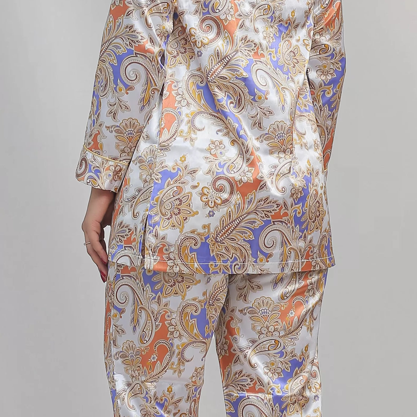 Valerie classic nightwear/sleepwear is designed for ultimate comfort and style. Our classic pajama set is updated in a smooth silky fabric - Oshi.pk - Buy & Sell Online