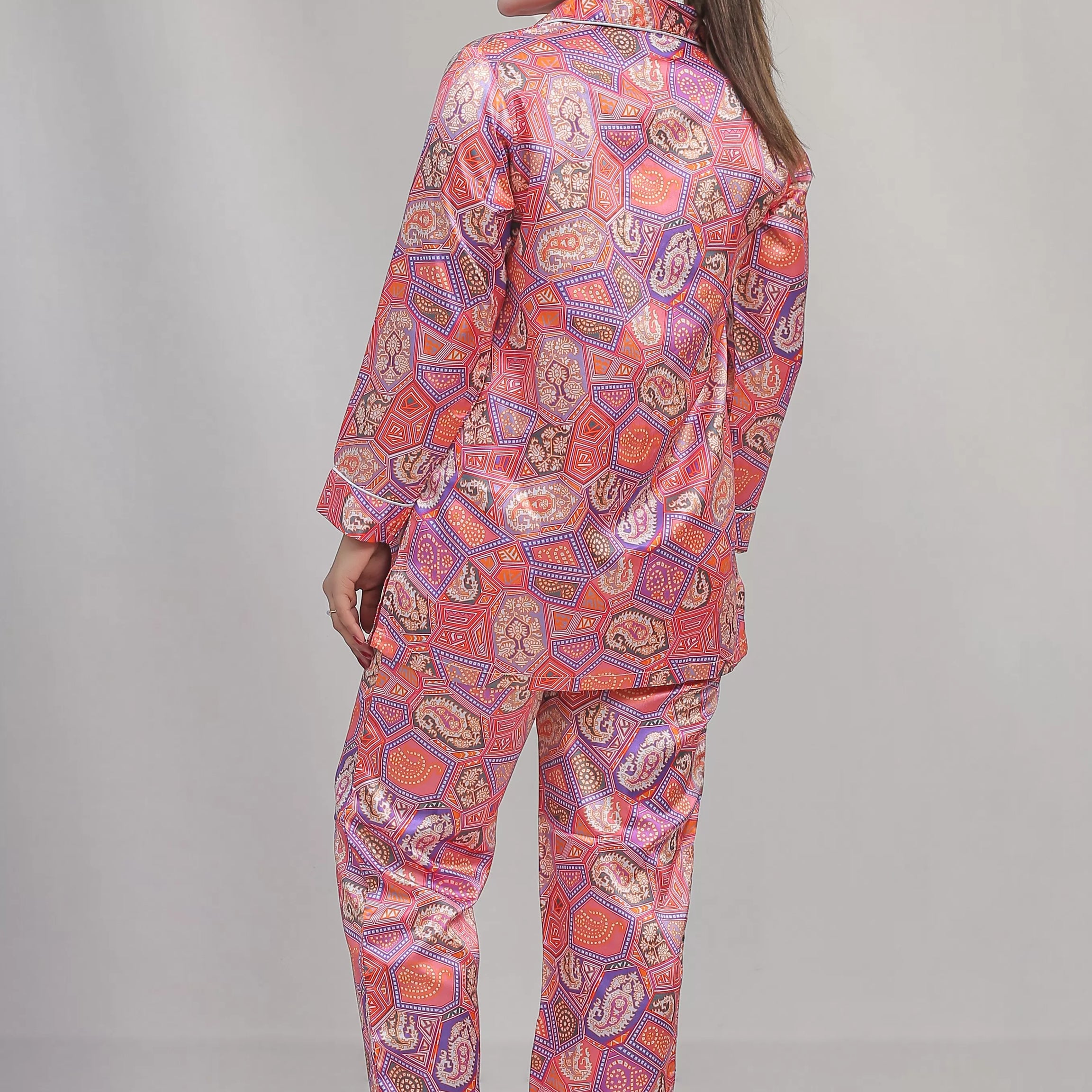 Valerie classic nightwear/sleepwear is designed for ultimate comfort and style. Our classic pajama set is updated in a smooth silky fabric - Oshi.pk - Buy & Sell Online