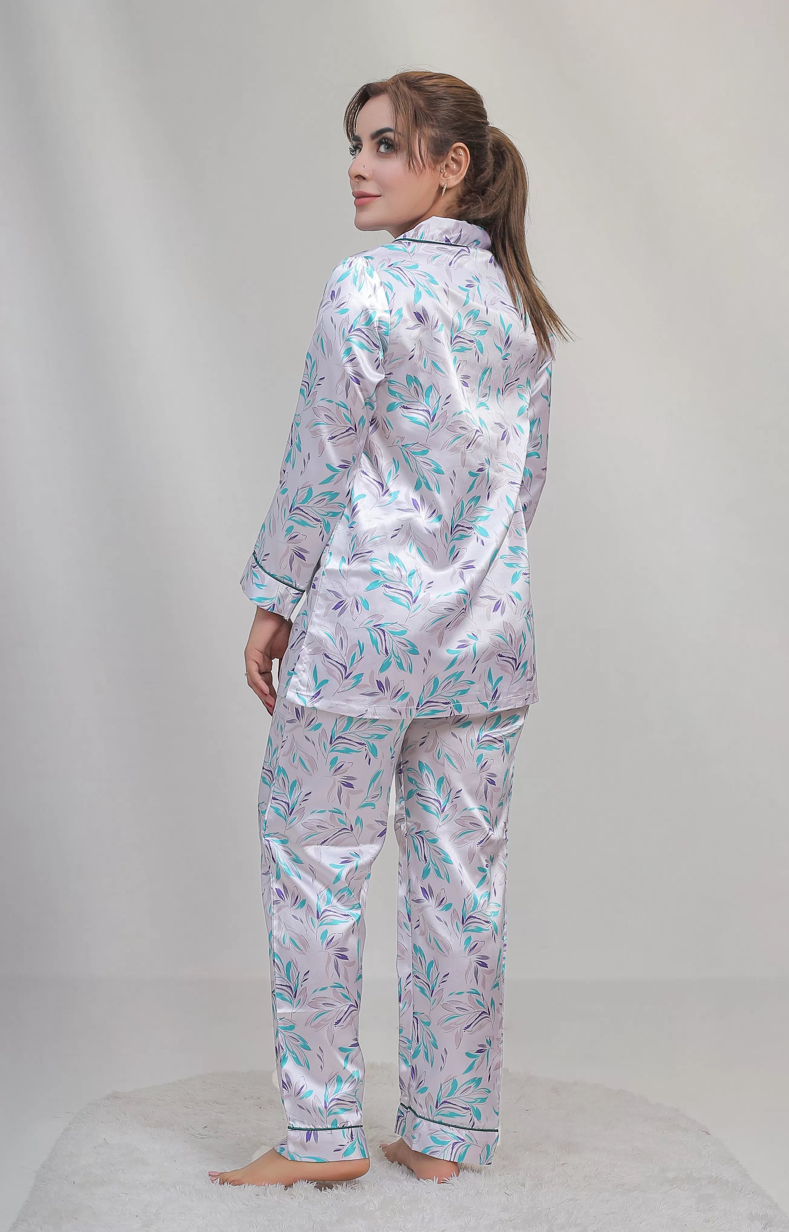 Valerie classic nightwear/sleepwear is designed for ultimate comfort and style. Our classic pajama set is updated in a smooth silky fabric - Oshi.pk - Buy & Sell Online