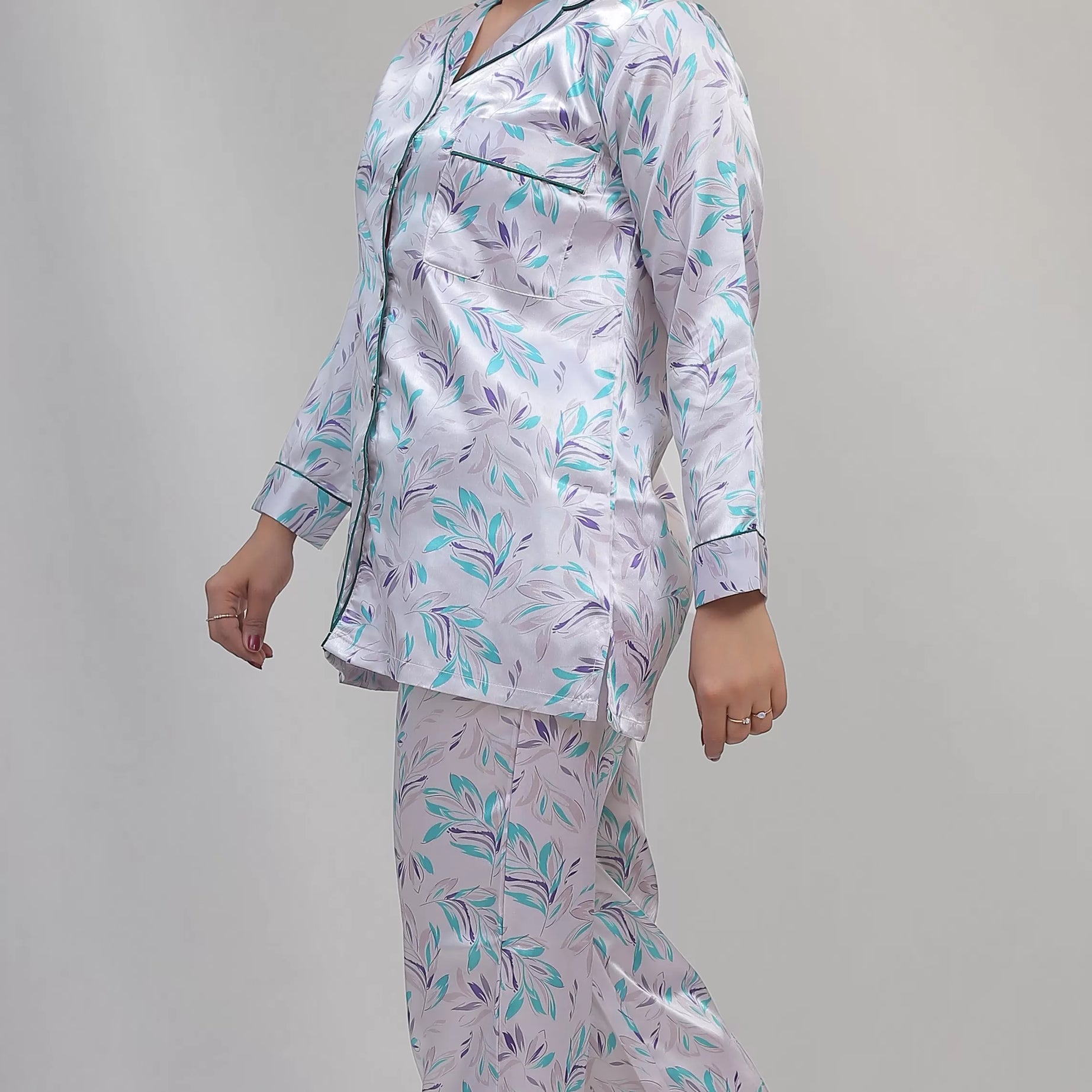 Valerie classic nightwear/sleepwear is designed for ultimate comfort and style. Our classic pajama set is updated in a smooth silky fabric - Oshi.pk - Buy & Sell Online