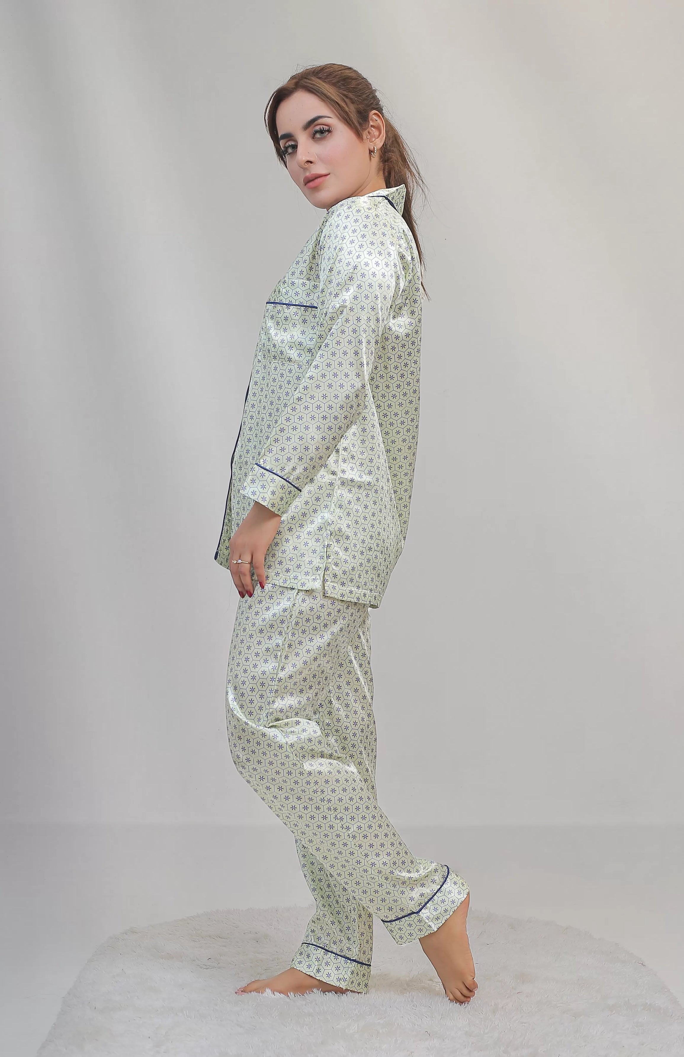 Valerie classic nightwear/sleepwear is designed for ultimate comfort and style. Our classic pajama set is updated in a smooth silky fabric - Oshi.pk - Buy & Sell Online