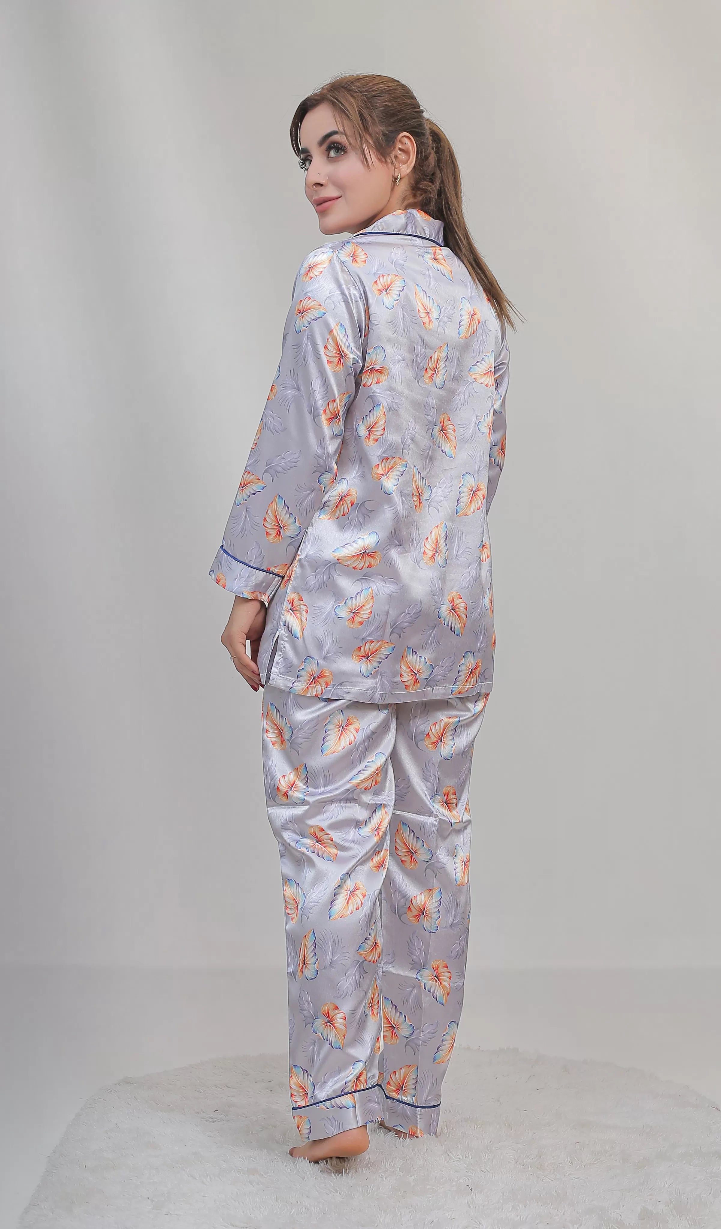 Valerie classic nightwear/sleepwear is designed for ultimate comfort and style. Our classic pajama set is updated in a smooth silky fabric - Oshi.pk - Buy & Sell Online