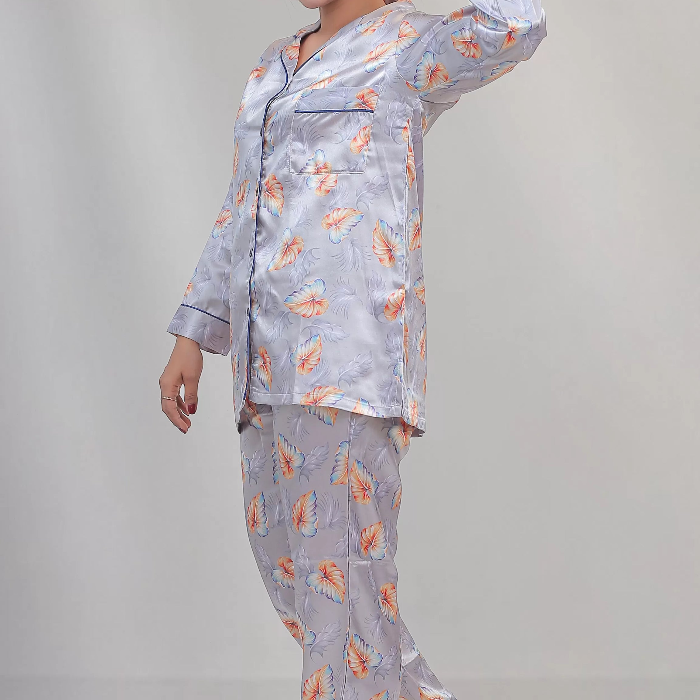 Valerie classic nightwear/sleepwear is designed for ultimate comfort and style. Our classic pajama set is updated in a smooth silky fabric - Oshi.pk - Buy & Sell Online