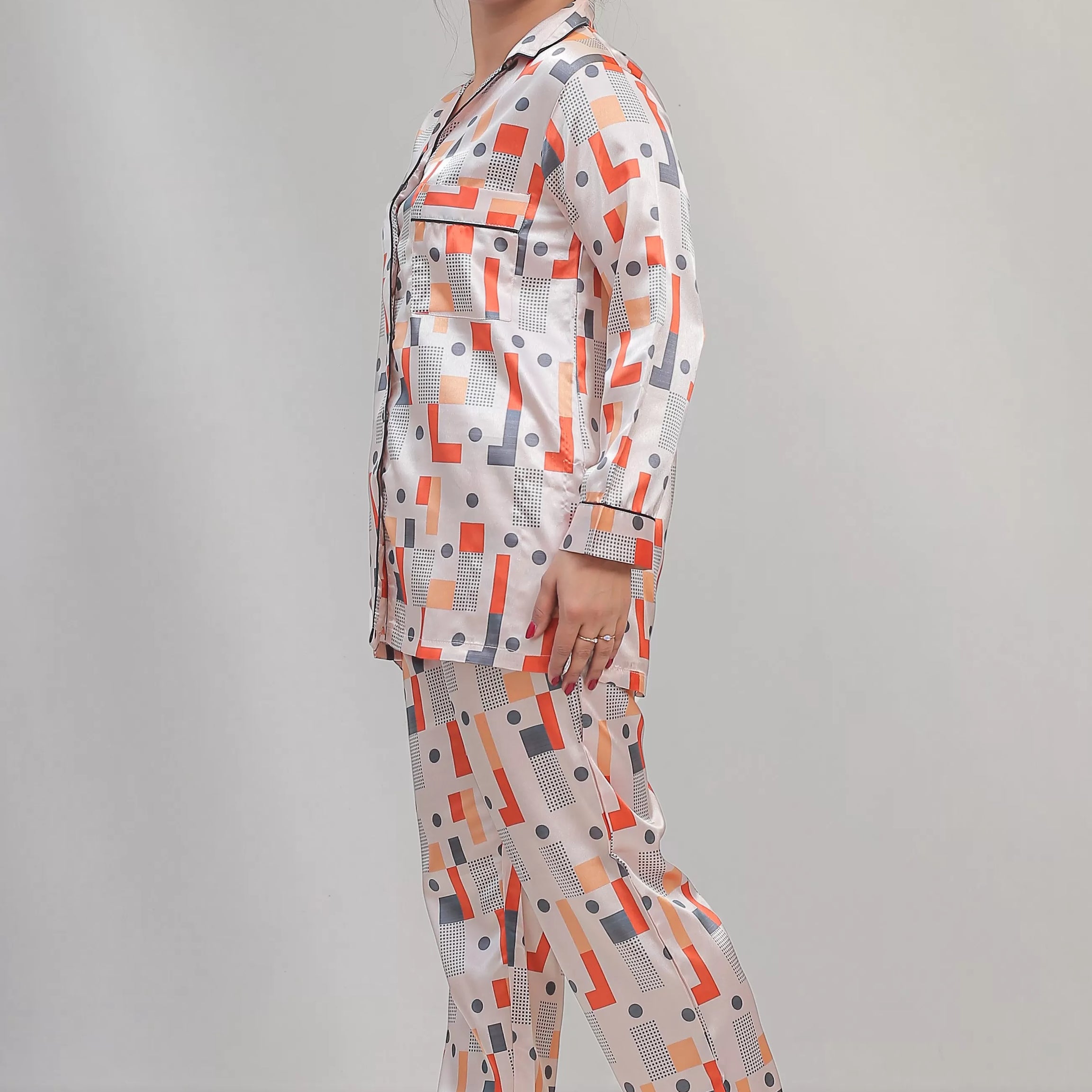 Valerie classic nightwear/sleepwear is designed for ultimate comfort and style. Our classic pajama set is updated in a smooth silky fabric - Oshi.pk - Buy & Sell Online