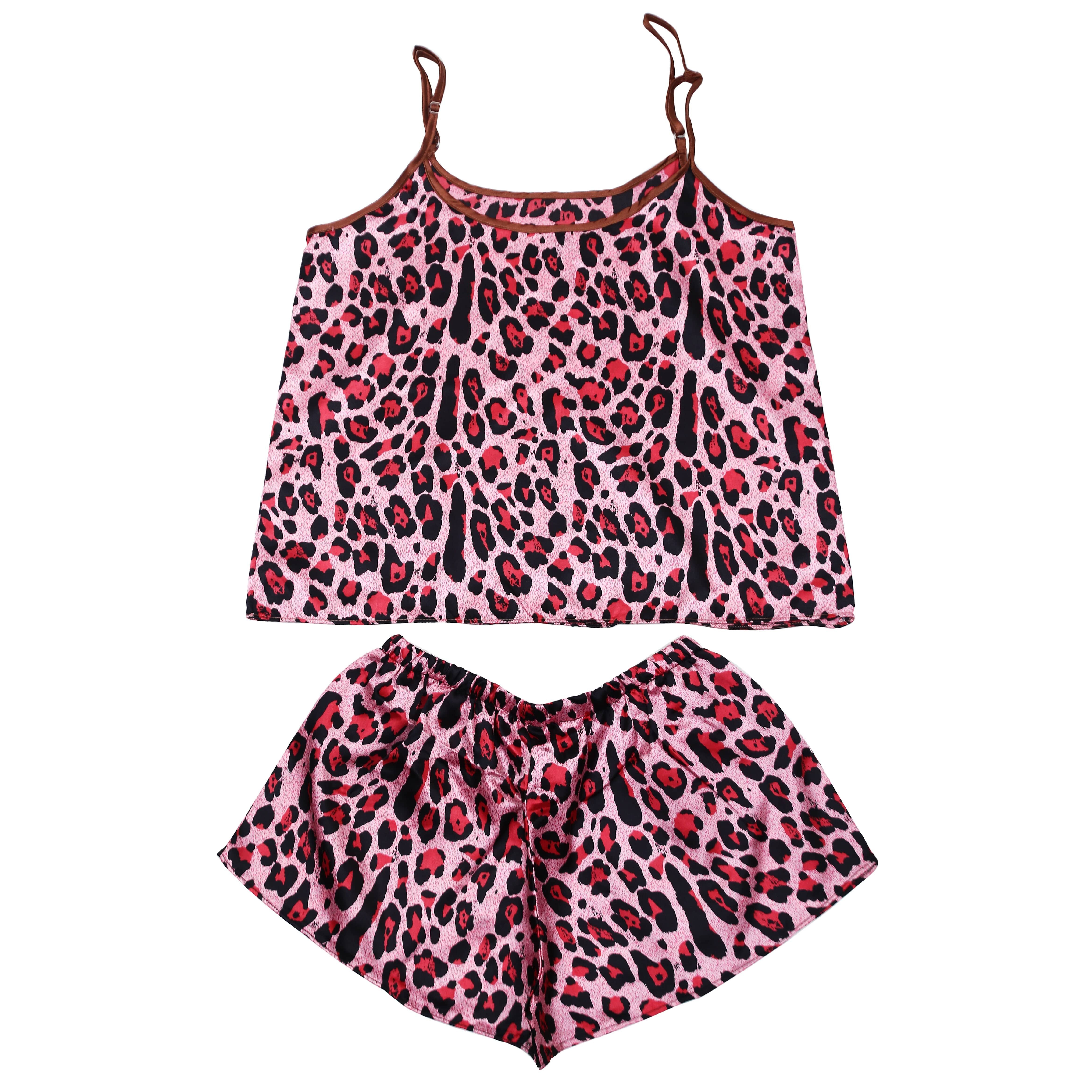 Valerie Digital print silky satin Night wear Cami set for women with eye mask and scrunchies - Oshi.pk - Buy & Sell Online