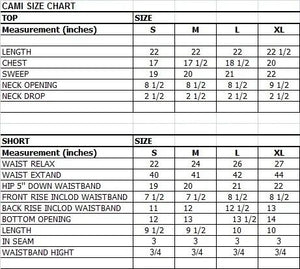 Valerie Digital print silky satin Night wear Cami set for women with eye mask and scrunchies - Oshi.pk - Buy & Sell Online