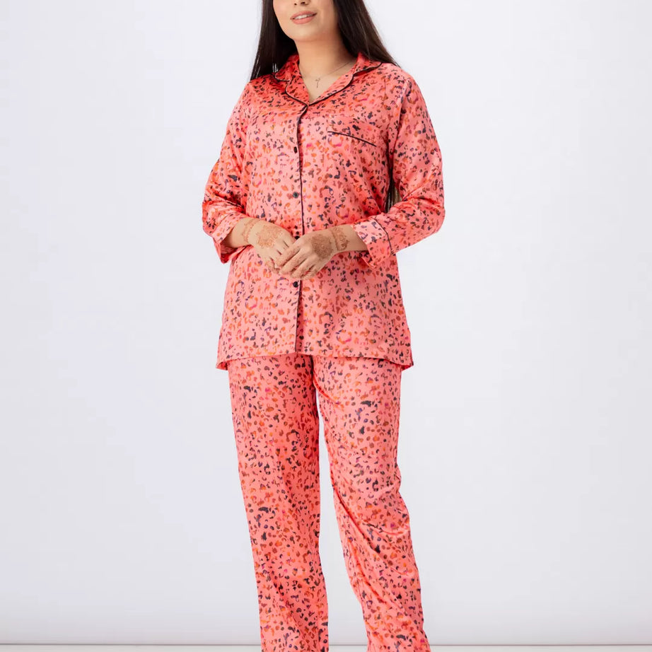 Valerie lounging Gorgeous satin fabric comes with a natural sheen and feel silky on your skin. Feel cute and sensual while staying comfortable putting - Oshi.pk - Buy & Sell Online