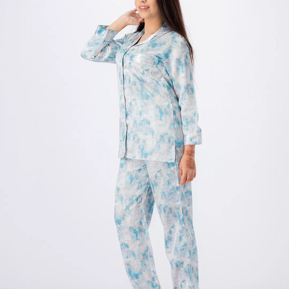 Valerie lounging Gorgeous satin fabric comes with a natural sheen and feel silky on your skin. Feel cute and sensual while staying comfortable putting - Oshi.pk - Buy & Sell Online