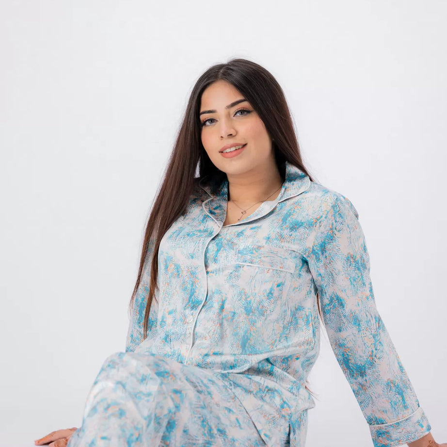 Valerie lounging Gorgeous satin fabric comes with a natural sheen and feel silky on your skin. Feel cute and sensual while staying comfortable putting - Oshi.pk - Buy & Sell Online