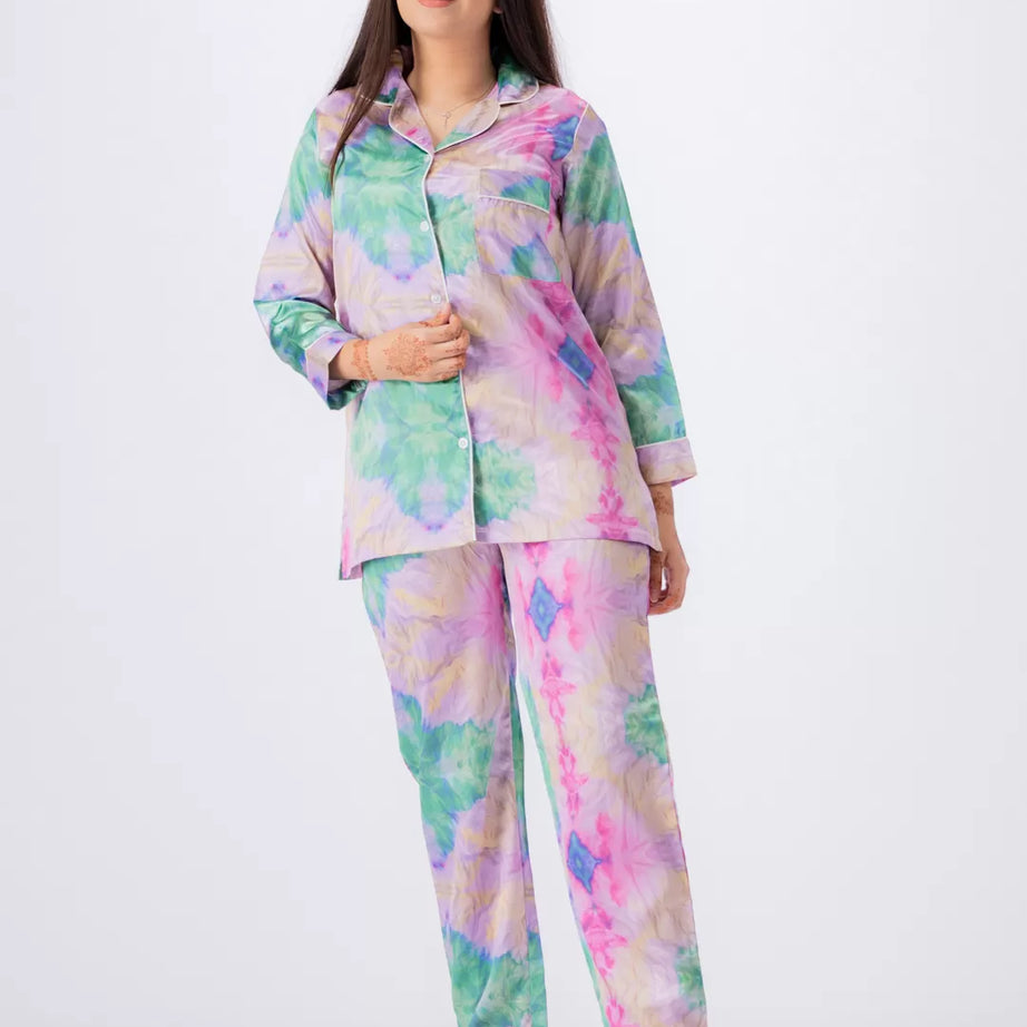 Valerie lounging Gorgeous satin fabric comes with a natural sheen and feel silky on your skin. Feel cute and sensual while staying comfortable putting - Oshi.pk - Buy & Sell Online