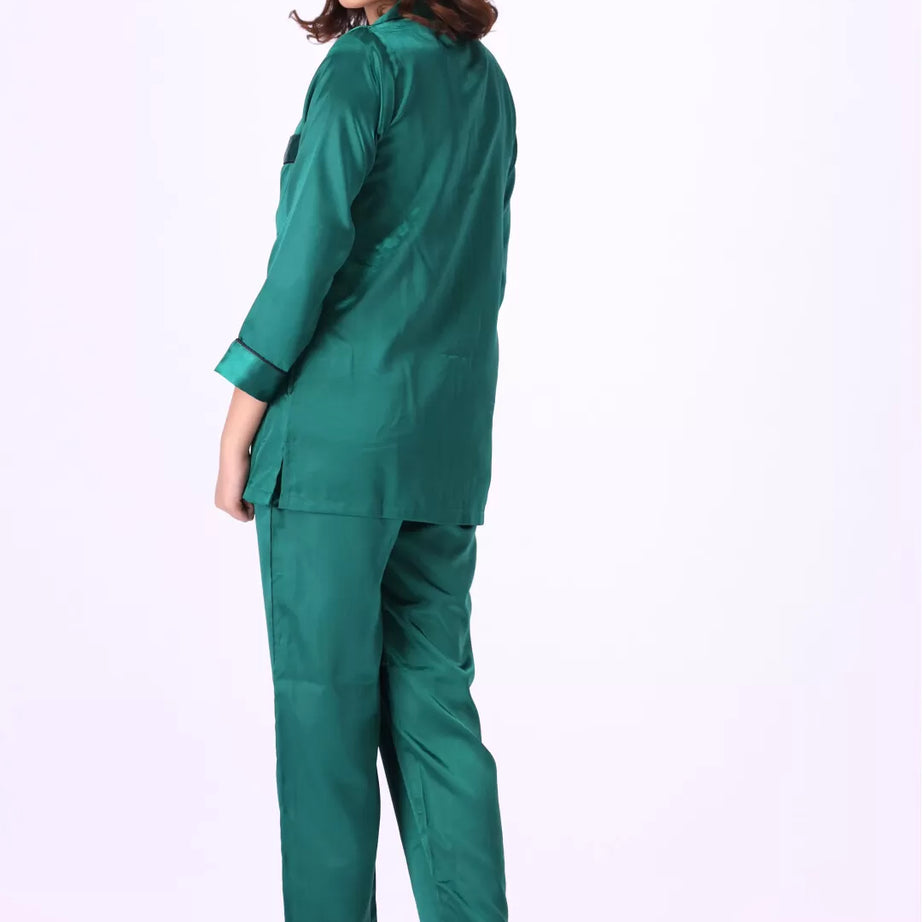 Valerie nightwear Gorgeous satin pajama set. Offering a well-fitting, luxury sleepwear. - Oshi.pk - Buy & Sell Online