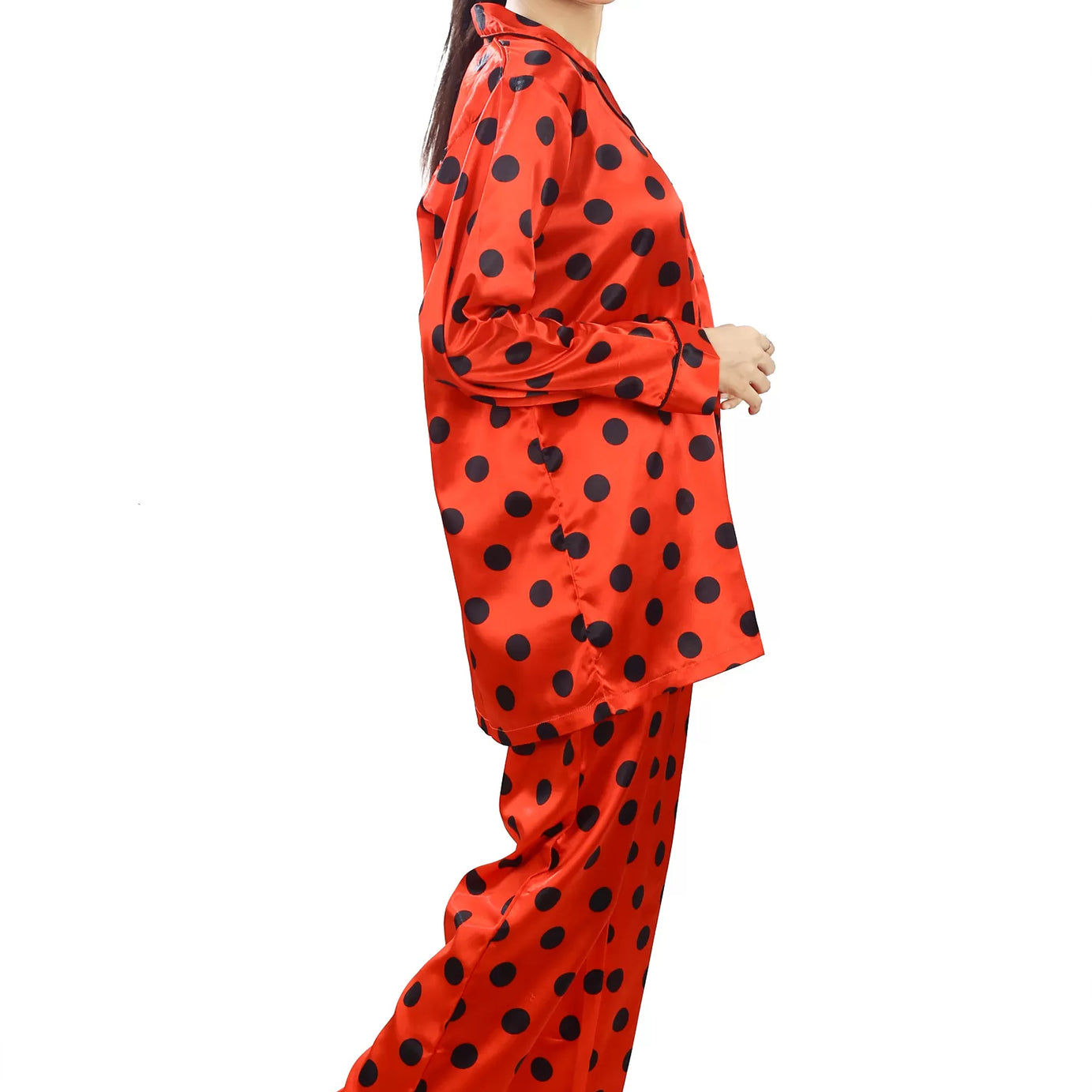 Valerie Nightwear Smoothy Satin Pajama set COMFORTABLE and BREATHABLE