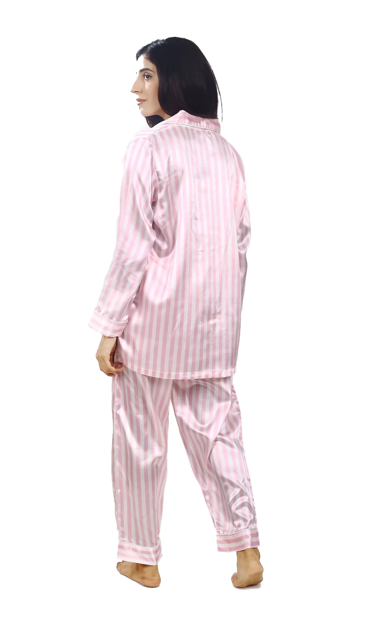 Valerie Nightwear Smoothy Satin Pajama set COMFORTABLE and BREATHABLE