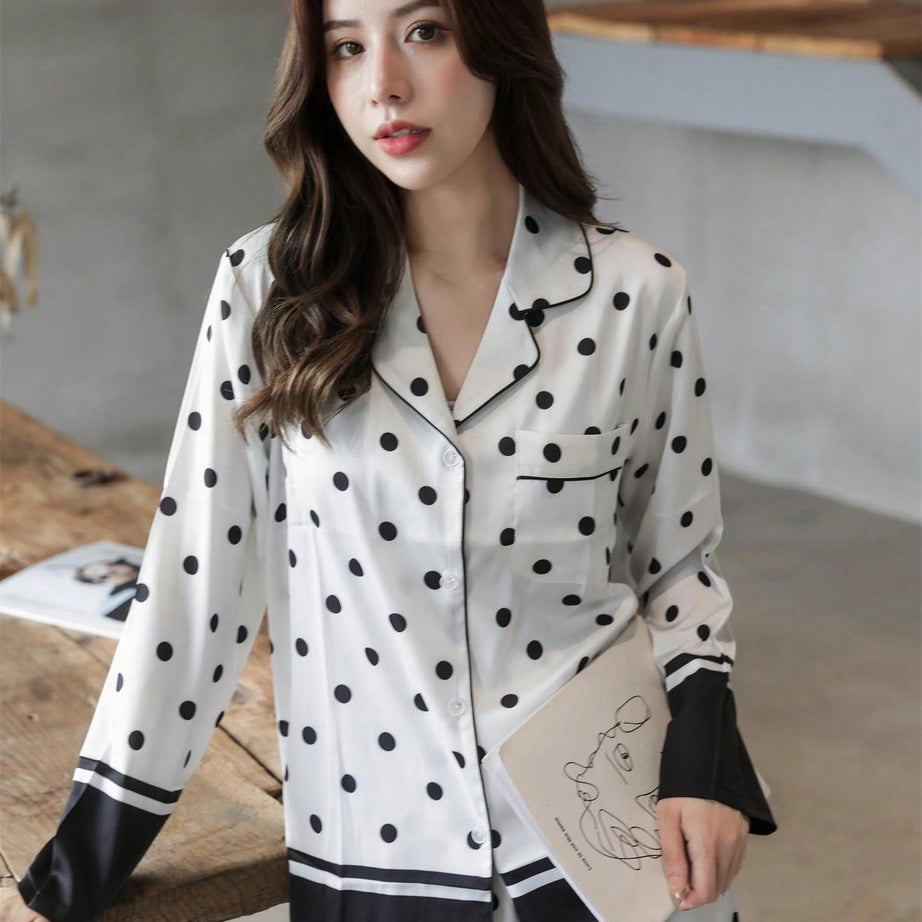 Valerie Nightwear Smoothy Satin Pajama set for girls COMFORTABLE Sleepwear for women - Oshi.pk - Buy & Sell Online