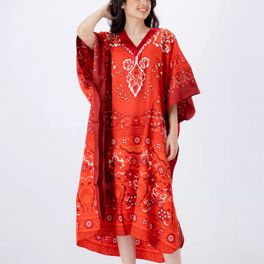 Valerie nightwear/sleepwear kaftan dress is specially designed for women who prefer a simple modern casual style - Oshi.pk - Buy & Sell Online