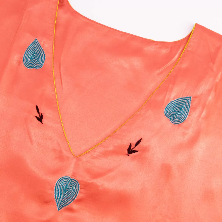 Valerie nightwear/sleepwear kaftan dress is specially designed for women who prefer a simple modern casual style - Oshi.pk - Buy & Sell Online