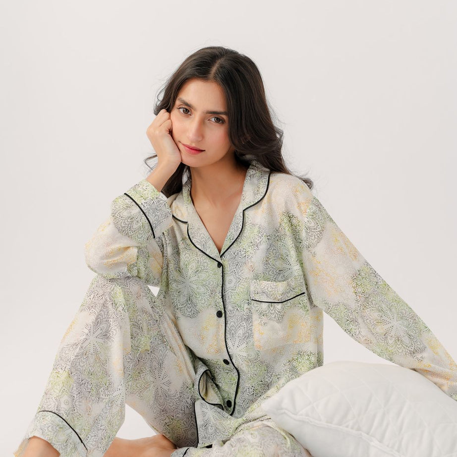 Valerie polyrrayon weightless & Antilipedge fabric nightwear/ loungewear pajama set for women Sleepwear - Oshi.pk - Buy & Sell Online