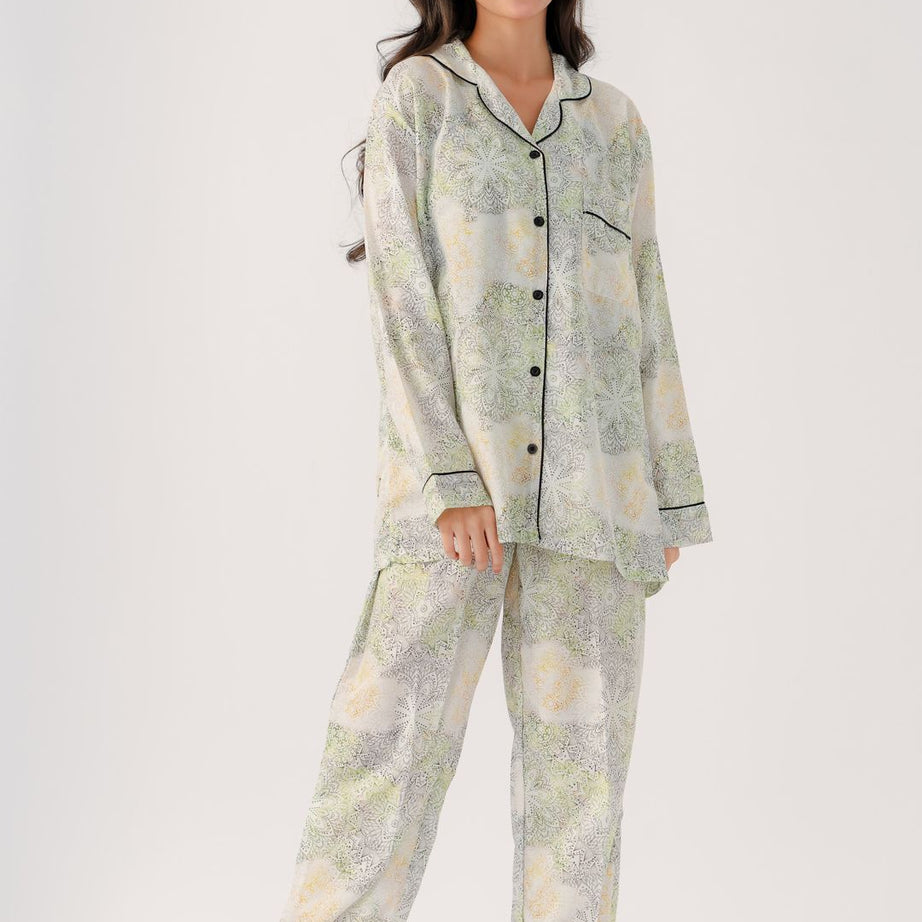 Valerie polyrrayon weightless & Antilipedge fabric nightwear/ loungewear pajama set for women Sleepwear - Oshi.pk - Buy & Sell Online